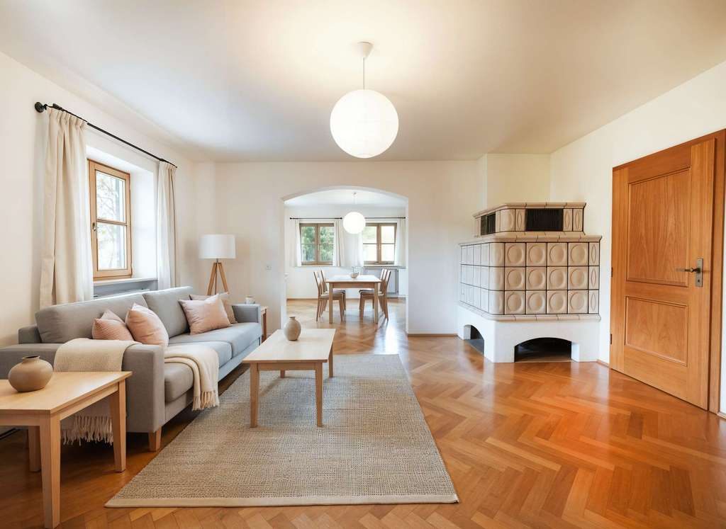 Immobilie in Surberg - Großzügiges gepflegtes Einfamilienhaus mit 1.100m² Gartengrund in Traunstein - 2 Garagen, Anbau Mögl - Bild 0