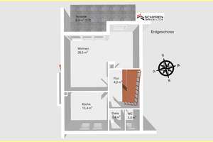 Attraktive Doppelhaushälfte mit großem Garten in begehrter Lage  Weiherhaus – Die vollständige Adresse der Immobilie erhältst du vom Anbieter., 90455 Altstadt, St. Sebald, Nürnberg – Vorschaubild 27