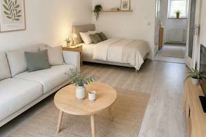 Modernes Apartment mit Garten, EBK, Terrasse & Blick ins Grüne