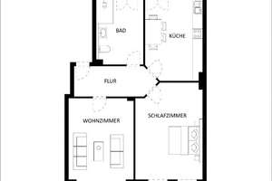 Kernsaniertes Denkmal Wuppertal: 2-Zimmer-Wohnung mit Balkon in Vohwinkel