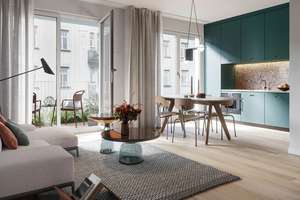 Wohnung in Innenhofgarten: 2 Zi, Süd-Balkon, Design-Ausstattung – Rupprechtstraße 32, 80636 St. Vinzenz, München – Vorschaubild 3