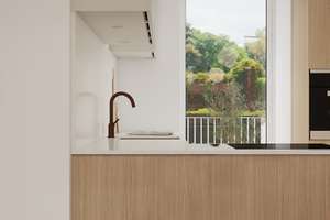 Top Renovierte 3 Zimmer Wohnung inkl Balkon und Design Einbaubüche & Balkon - im Sanierten MFH – Olgastr 122, 70182 Lehen, Stuttgart – Vorschaubild 5