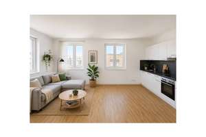 Modernes Wohnen in Kronsrode: 2-Zimmer-Wohnung mit EINBAUKÜCHE, LOGGIA und BALKON – Christine-Hardt-Straße 11, 30539 Bemerode, Hannover – Vorschaubild 1