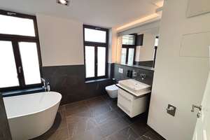 Perfekt für 2! + Erstbezug + Balkon + Parkett + Fußbodenheizung + Wanne & Dusche + LED-Licht – 4177 Lindenau, Leipzig – Vorschaubild 10