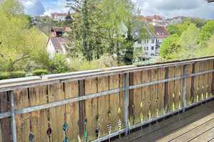 Unten Arbeiten und oben Wohnen - Wohnhaus mit Wohnung und Gewerbeeinheit in zentraler Lage – Zollernalbkreis – Vorschaubild 1