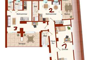 CITYHOUSE: Top-Rendite! Dachgeschosseinheit mit 3 Apartments einer Dachterrasse und Balkon! – Die vollständige Adresse der Immobilie erhältst du vom Anbieter., 51105 Humboldt/Gremberg, Köln – Vorschaubild 21