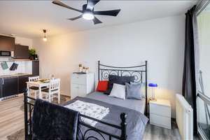 Möbliert: Wohnen auf Zeit: Apartment im 6. OG in Haidhausen – Die vollständige Adresse der Immobilie erhältst du vom Anbieter., 81541 Obere Au, München – Vorschaubild 3