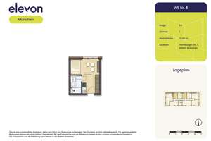 Komfortables Wohnen im elevon - Möbliertes Apartment zum Wohlfühlen – Hamburger Str. 1, 80809 Am Riesenfeld, München – Vorschaubild 15