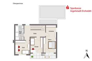 Einfamilienhaus in Ingolstadt-Haunwöhr – Die vollständige Adresse der Immobilie erhältst du vom Anbieter., 85051 Südwest, Ingolstadt – Vorschaubild 11