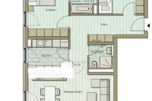 Helle 3-Zimmer-Wohnung mit Balkon in der Nähe der Düsseldorfer Arcaden     - Bilk on Top - – Bachstrasse 131, 40217 Unterbilk, Düsseldorf – Vorschaubild 11