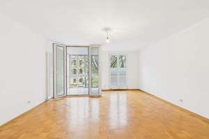 HEGERICH: Gemütliche 2-Zimmer-Wohnung mit Blick ins Grüne in Top-Lage nahe Olympiapark – Hedwig-Dransfeld-Allee 10, 80637 Oberwiesenfeld, München – Vorschaubild 1