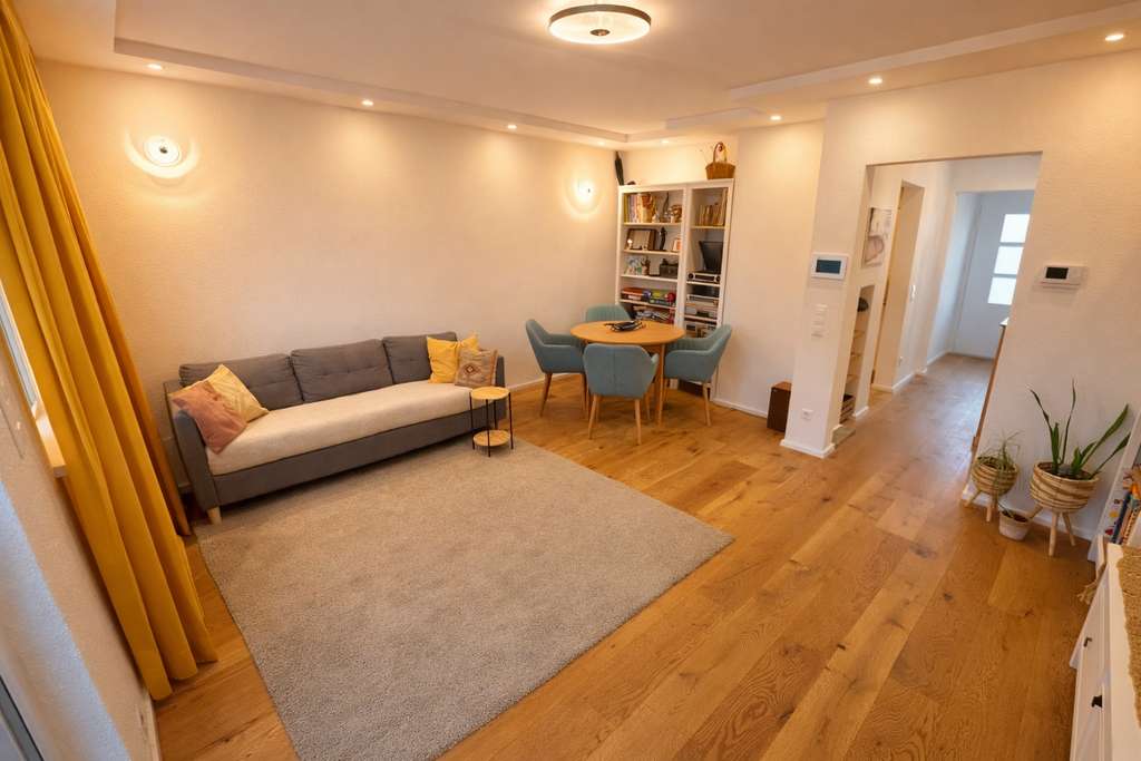 Immobilie in Neckartenzlingen - Kernsaniertes Wohnen und Wohlfühlen: Charmantes Haus  mit Garten und Dachgeschoss - Bild 1