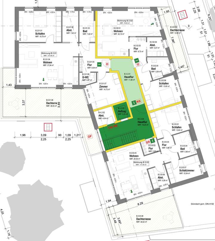 Staffelgeschoss -  3