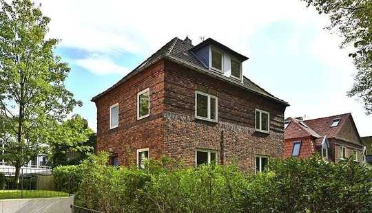 Bild von Rotklinker-Einfamilienhaus in attraktiver Lage von Hamburg-Bahrenfeld  vis a vis vom Goldschmidtpark