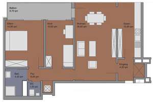 !!!! 84 m², 3Zimmer-Wohnung im Roten Riesen, barrierearm !!!! – Hanielstr. 36 - 38, 47198 Hochheide, Duisburg – Vorschaubild 16