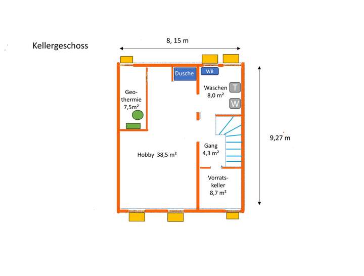 Grundriss Kellergeschoss