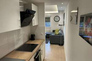 Möblierte 2-Zimmer-Wohnung m. Balkon, EBK und TG-Stellplatz in S-Feuerbach nahe Killesberg-Höhenpark – Rüdigerstr. 4, 70469 Bahnhof Feuerbach, Stuttgart – Vorschaubild 9