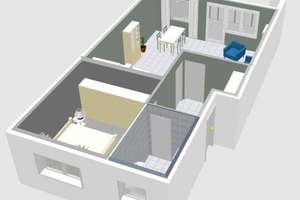 2-Zimmer-Wohnung mit Balkon, Einbauküche und Stellplatz (5 min zum Flughafen) – Bahnstraße 28a, 65451 Kelsterbach – Vorschaubild 13