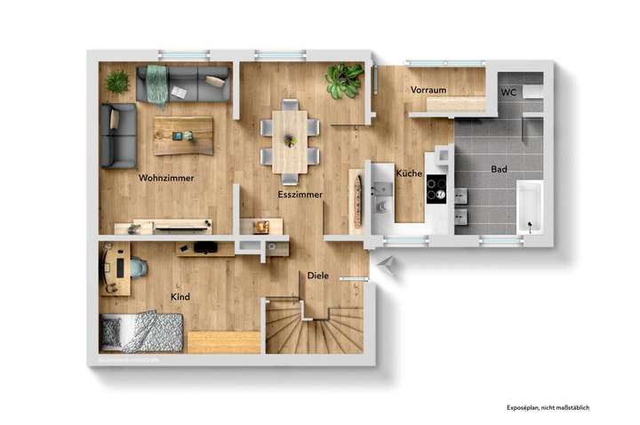 Grundriss Erdgeschoss