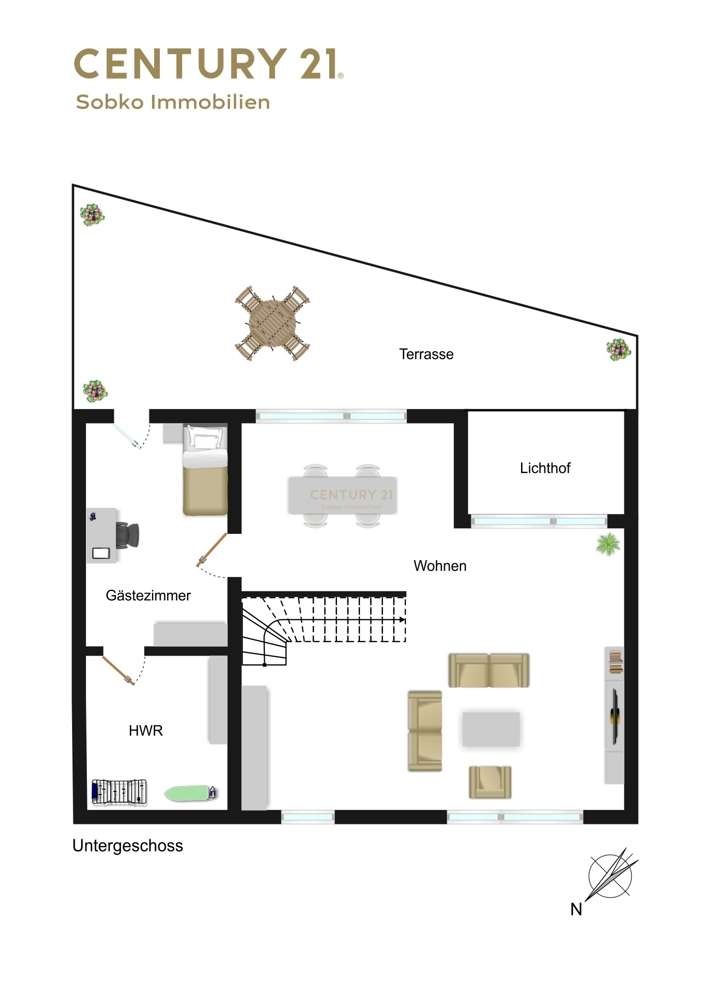 Grundriss Untergeschoss