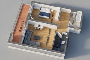 2 Zimmer Wohnung mit großem Balkon in Berlin Westend – Rognitzstr 17, 14059 Westend, Berlin – Vorschaubild 14