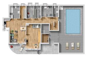 wunderschönes EFH mit großem Grundstück und unverbaubarem Blick ins Glonntal – Die vollständige Adresse der Immobilie erhältst du vom Anbieter., 85235 Pfaffenhofen an der Glonn – Vorschaubild 23