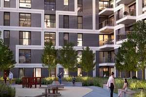 PANDION LVL UP - Stilvolle 3-Zimmer-Wohnung mit bodentiefen Fenstern ganz nah am trendigen Mitte – Hallesches Ufer ., 10963 Kreuzberg, Berlin – Vorschaubild 4
