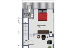 Architekten-Reicheneckhaus mit Garten und Doppelgarage in begehrter Lage von Fürth – Die vollständige Adresse der Immobilie erhältst du vom Anbieter., 90766 Schwand, Eigenes Heim, Fürth – Vorschaubild 37