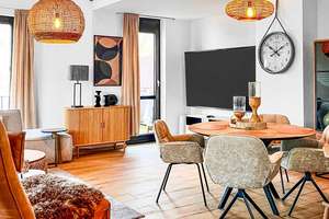 Stilvoll möblierte Maisonette-Wohnung in Niederkassel - Inklusivmiete