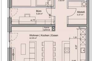  4 / 5 Zimmer-Wohnung  (optional 5) mit Terrasse und Garten  – Die vollständige Adresse der Immobilie erhältst du vom Anbieter., 4179 Leutzsch, Leipzig – Vorschaubild 5