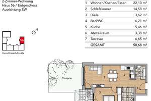 Vollmöblierte 2-Raum-Wohnung im modernen Neubau! – Hans-Driesch-Straße 56, 4179 Leutzsch, Leipzig – Vorschaubild 10