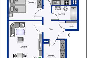 Schöne 3 Zimmerwohnung mit Balkon und Einbauküche – Albert-Schweitzer-Weg 33, 44369 Jungferntal-Rahm, Dortmund – Vorschaubild 10