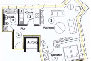 Lichtdurchflutete und großzügige 2 Zimmer Wohnung in Kaßbergg – Horst-Menzel-Straße 17, 9112 Kaßberg, Chemnitz – Vorschaubild 11