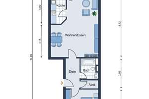 Urban Living: Großzügige 2 Zimmerwohnung mit Sonnen-Loggia, Aufzug, TG-Stellplatz zum Toppreis! – Die vollständige Adresse der Immobilie erhältst du vom Anbieter., 47799 Cracau, Krefeld – Vorschaubild 12
