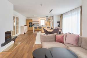 Exklusive 5-Zimmer-Wohnung mit 510 m² Privatgarten am Englischen Garten