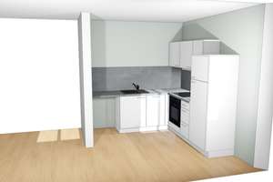 "Singles Aufgepasst" - helle 1-Raum-Wohnung - Fußbodenheizung, Parkett, CAT-7 Netzwerk, Einbauküche – Jahnstraße 60, 9126 Lutherviertel, Chemnitz – Vorschaubild 12