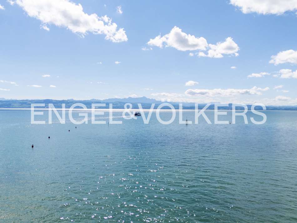 Luftbild vom Bodensee