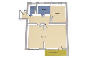 IMMOBERLIN.DE -  Top-Citylage! Lichte Wohnung mit ruhigem Südwestbalkon, Lift 
& Pkw-Stellplatz – 10777 Wilmersdorf, Berlin – Vorschaubild 7