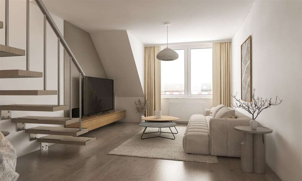 3-Zimmer-Wohnung mit Ausbaureserve auf 4 Zimmer