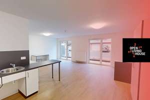 **STUDENTS ONLY** Rollstuhlgerechtes Apartment MÖBLIERT mit TERRASSE im Open Living House Siegen ...