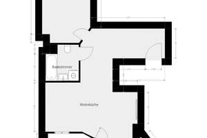 Helle 2 Zimmer mir ruhigem Balkon in gepflegtem Altbau ++ Beliebte Wohnlage – Die vollständige Adresse der Immobilie erhältst du vom Anbieter., 4159 Möckern, Leipzig – Vorschaubild 17