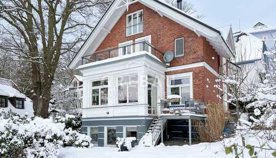 Bild von Rarität am Süllberg: Einfamilienhaus mit herrlichem Garten und Elbblick