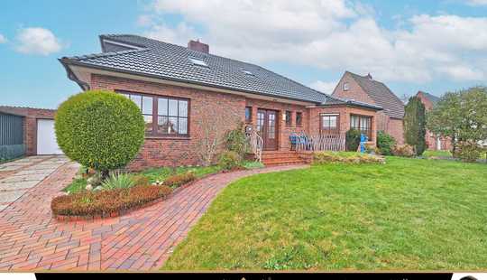 Bild von NORDSEE-BUNGALOW MIT CHARAKTER: MASSIV, ERKER & GARAGE IN SCHÖNER LAGE