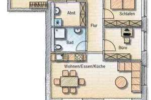 Gut geschnittene 2-Zimmer-Wohnung im Quartier Silberborn – Wilhelm-Marker-Str. 15a, 34134 Niederzwehren, Kassel – Vorschaubild 3