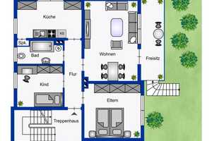 Provisionsfrei! Toller Garten, 180 m² Wohnfläche! – Wiesbaden – Vorschaubild 10