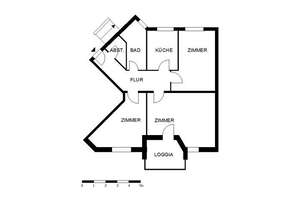 ***Großzügige 3 Zimmerwohnung mit Balkon in Vorsfelde*** – Marienborner Str. 24, 38448 Vorsfelde, Wolfsburg – Vorschaubild 2