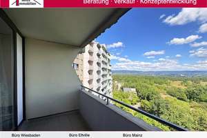 Mainz-Gonsenheim: 1 ZKB-Apartment mit Aufzug, Balkon und Panoramablick