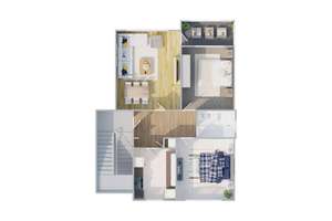 3-Zimmer-Wohnung mit Loggia – modernisiert in Bonn-Mehlem – Die vollständige Adresse der Immobilie erhältst du vom Anbieter., 53179 Lannesdorf, Bonn – Vorschaubild 21