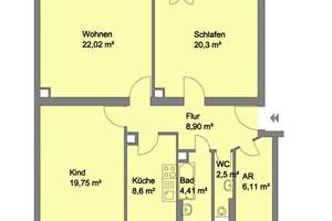 Wunderschöne 4 Zimmer Wohnung im EG in St. Johannis – Wilhelm-Marx-Str. 47, 90419 Sandberg, Nürnberg – Vorschaubild 3