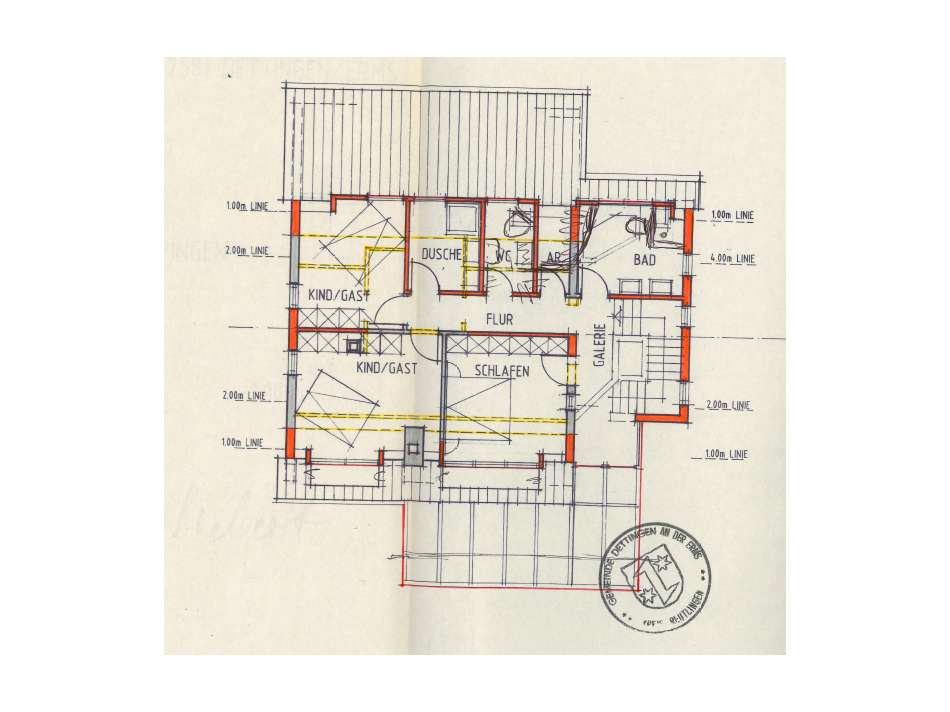 Grundriss Dachgeschoss